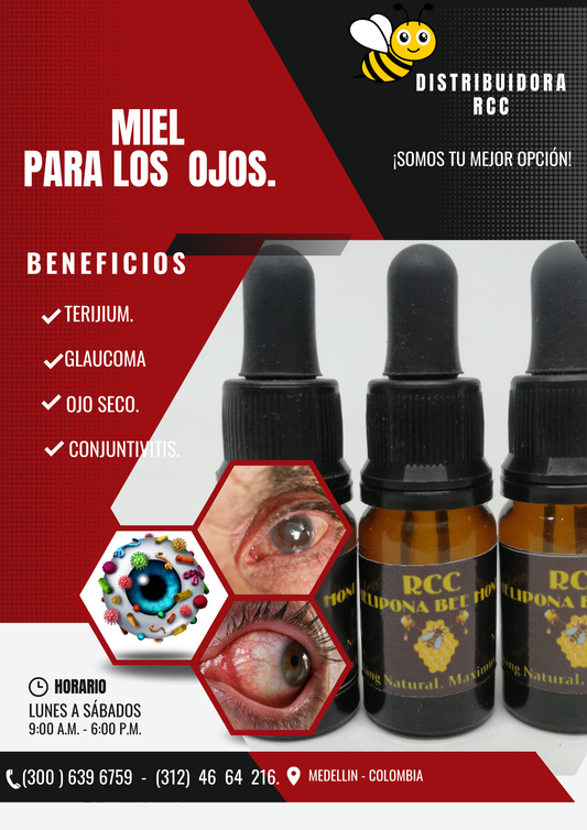 MIEL PARA LOS OJOS. 28 gramos